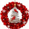 Golden Glitter Christmas Decorations Natural Wood Christmas Decorations Christmas Ornaments for Loss of for Remembrance for Mom