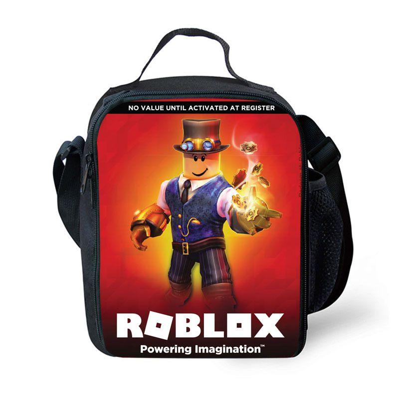 

Durable Roblox Thermal Insulated Picnic Lunch Bag With Large Capacity And Easy To Wash Gentleman