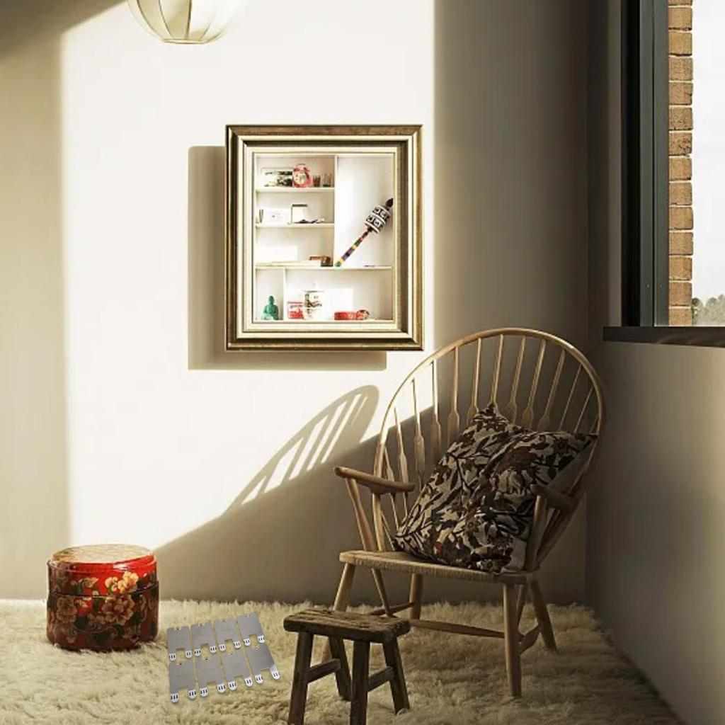 Art Display Solution Stainless Steel Hooks Easy Installation Lightweight Design Multi-purpose Usage Versatile Hooks