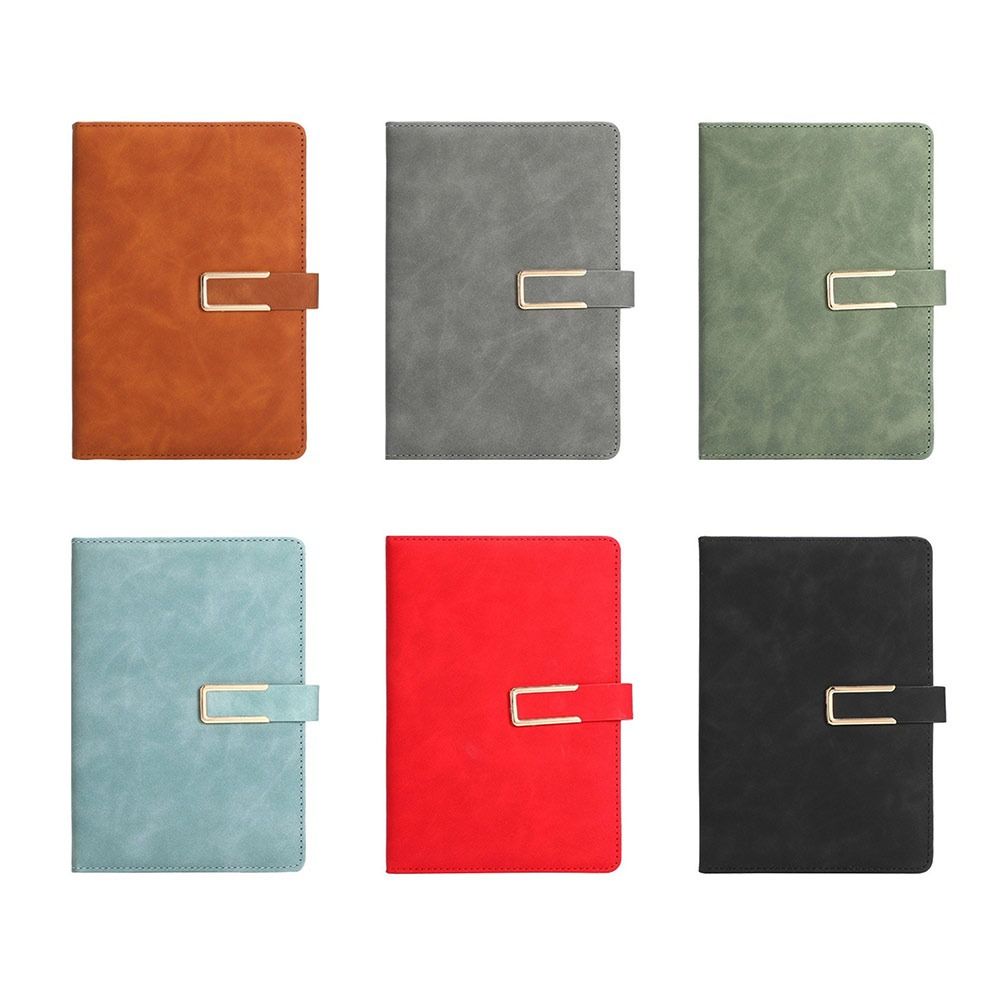 Soft Cover Leather Notebook Horizontal Line Loose-Leaf Book Vintage A5 Notebook