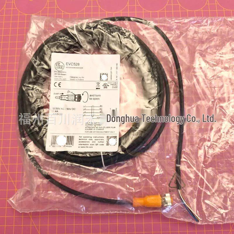 EVC528 Ifm Sensor Accessory with High-Protection Socket Cable - Brand New EVC528
