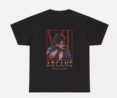 Arcane VI League Of Legends T-Shirt Size S-5XL Unisex T-Shirt