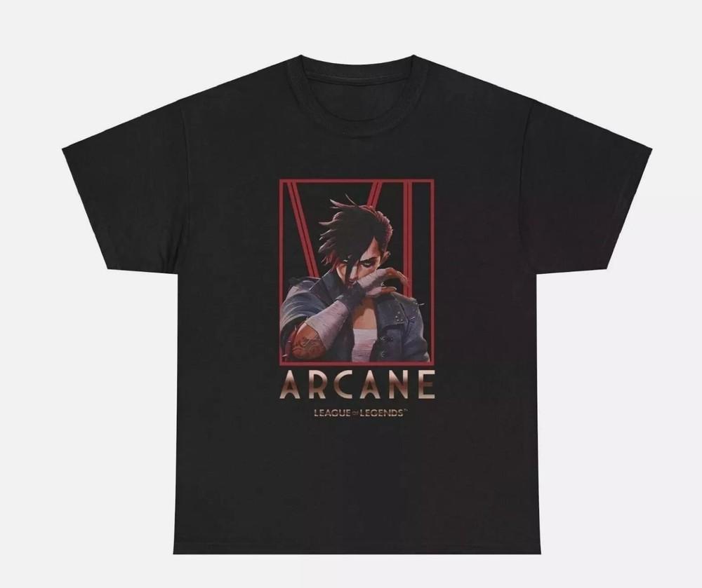 Футболка Arcane VI League Of Legends Размер S-5XL Унисекс XL