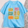 Summer Sardine Graphic Tshirts Vintage Coastal Fisherunisex T Shirt Cotton Short Sleeve Round Neck Tshirt Streetwear Clothes