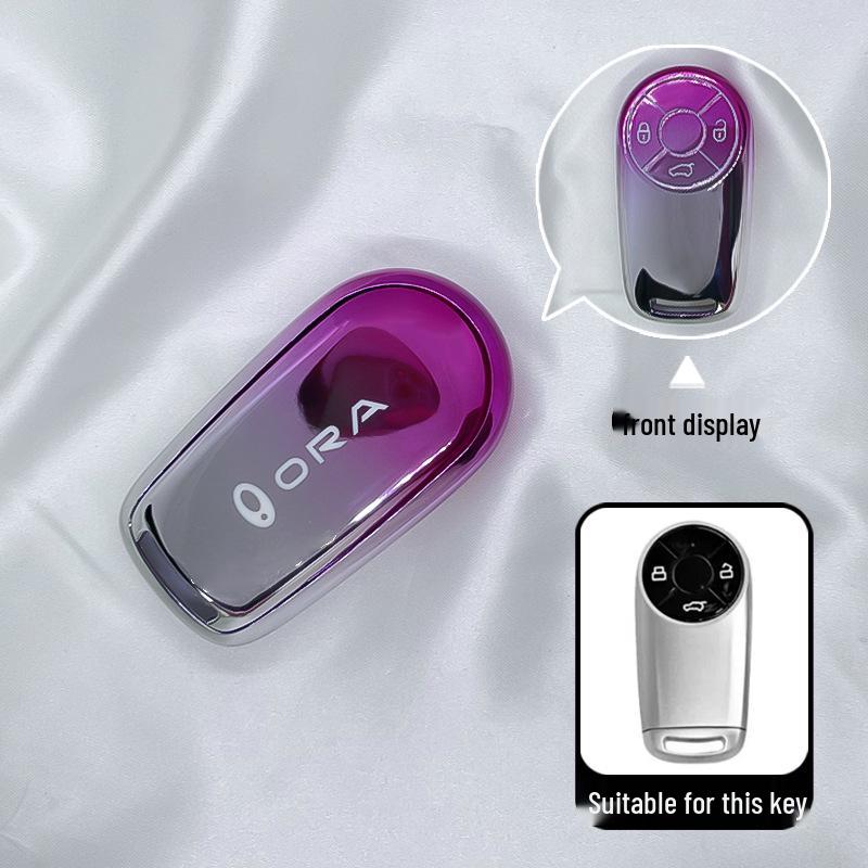 ORA Good Cat GT, Lightning Cat, Black Cat, White Cat, Ballet Cat Key Cover - Car Bag Protector