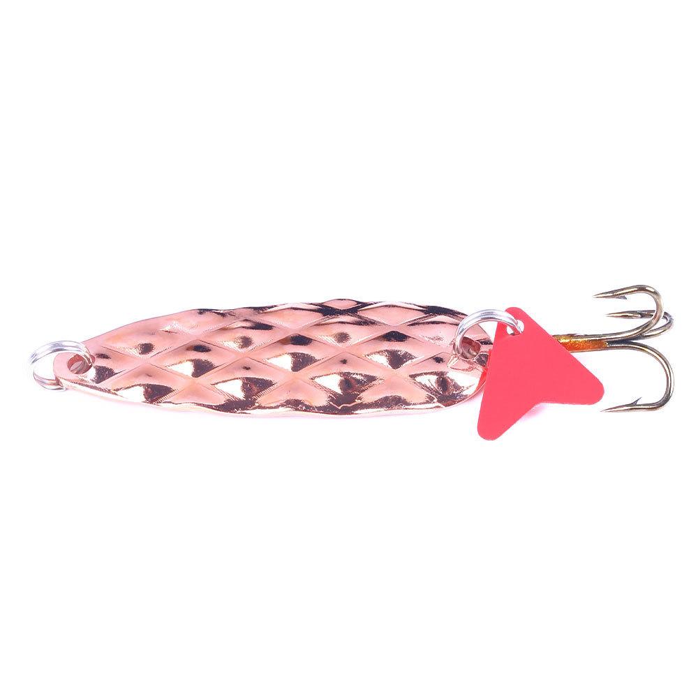 

Pineapple Pattern Metal Sequin Fake Bait4.5cm9g6No. Hook Small Bean Tip Bass Fish Special Freshwater and Saltwater Universal Bai 4.5CM-9G-6