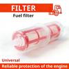8-10mm Large Inline Diesel Fuel Filter Plastic Motorcycle Car Fuel Filters Universal Automobiles Replacement Accessories