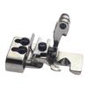 Metal Overlock Presser Foot,Four-Wire Sewing Crimp Presser Foot Sewing Machine Parts Portable Sewing Machine Accessories