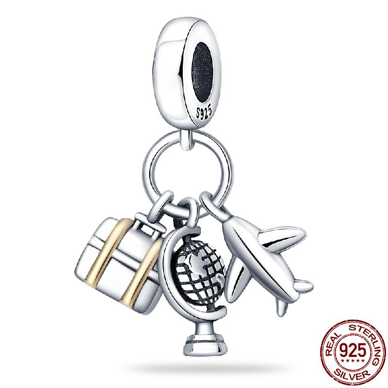 100% 925 Strerling Silver Bee Series Charms Fit Original Diy Bracelet Beads DIY Jewelry For Women