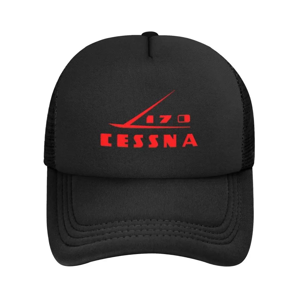 Cessna Mesh Baseball Caps Snapback Fashion Baseball Hats Breathable Casual Casquette Outdoor For Unisexs And Womens