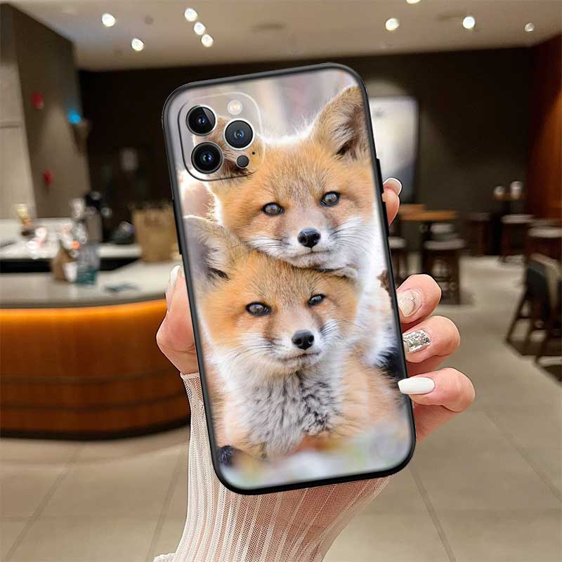 UP4 Animal Raccoon Fox New High-End Shell Phone Case for Xiaomi Poco C40 C50 C51 C55 C65 C71 C75 F3 F5 F6 F7 M2 M3 Pro Ultra