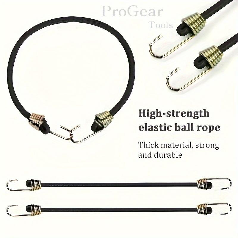 High Elasticity Rubber Rope Luggage Tie Elastic Hook with Adjustable Length for Electric Bicycles and Motorcycles, High Tension Cord for Securing Bags