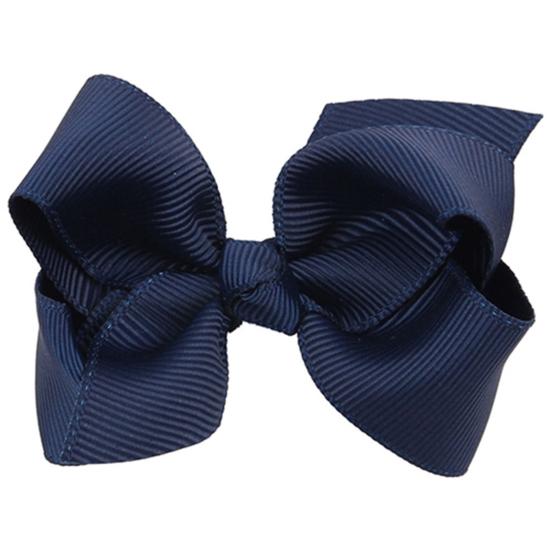 8cm Large Ribbon Bowknot Girl Kid Hair Clip Duckbill Clip Hair Accessory Gift