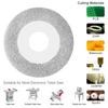 Chainsaw Blade Set  4PCS  Contains  2.5in Diameter 63mm Resin Saw Blade & Diameter 60mm Emery Saw