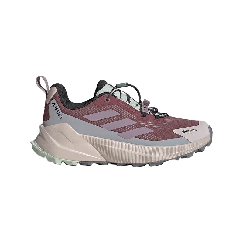 Adidas Terrex Trailmaker 2 Speed Lace GORE-TEX Gebraucht Feige Damen Sneaker Lila Burgunder Grau-Zwei JP5242