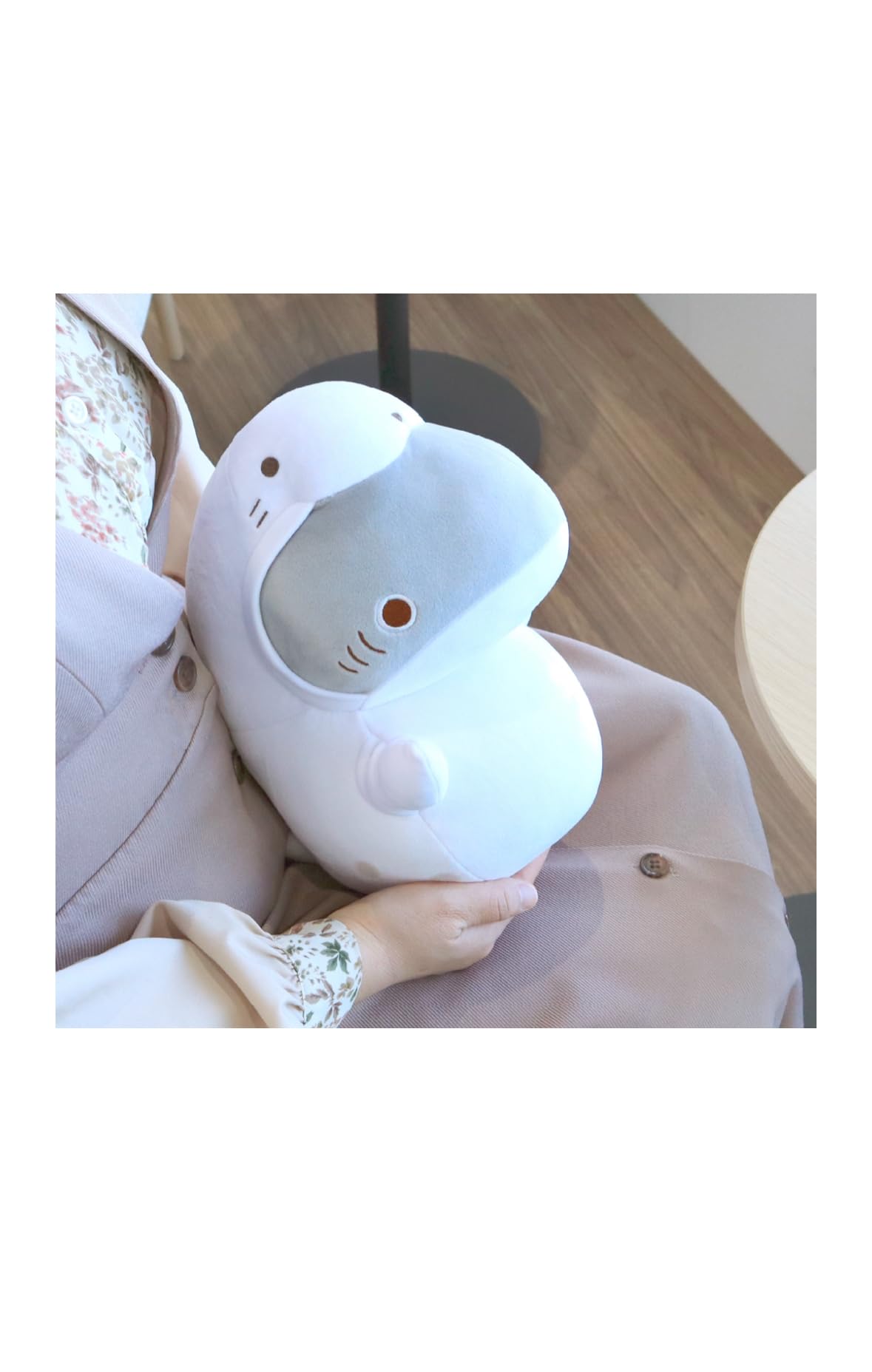 

Official Mashumocchi Big Plush Toy (Seal) (Big Size, Approx. 30cm)