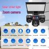Waterproof Solar-Powered Outdoor Camera with Two-Way Voice, Full-Color Night Vision, and Home Courtyard Light.