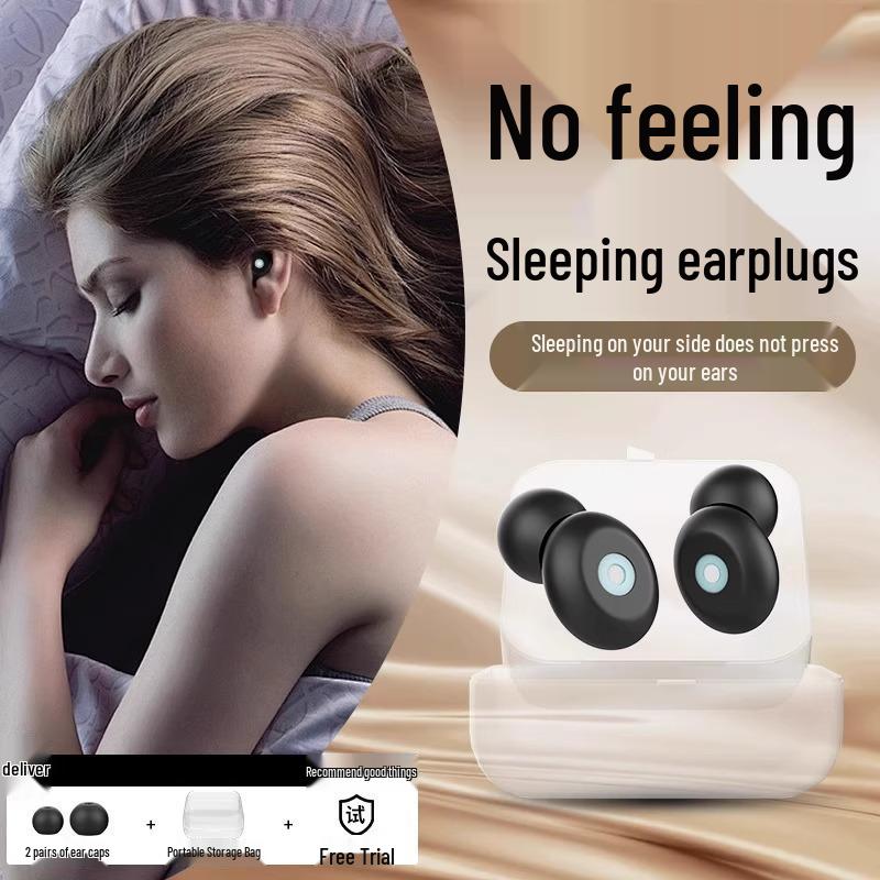 Comfortable Noise-Reducing Sleep Earplugs: Soundproof, Gentle On Ears, Ideal for Snoring and Nighttime Noise.