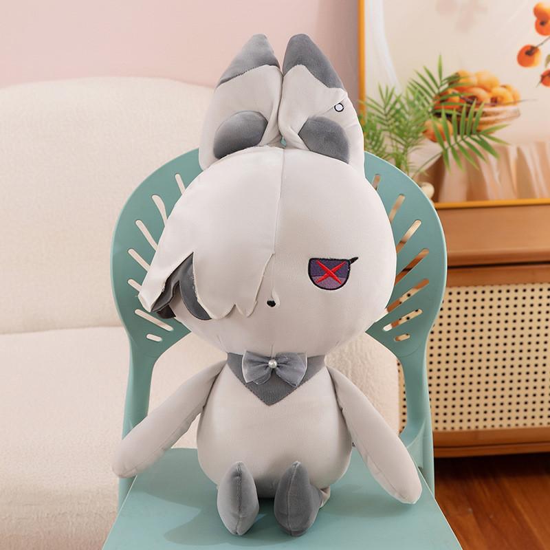 

Adorable Genshin Impact Plush Doll Pillow Featuring The Cute Paimon And Klee Characters Gtey,40cm