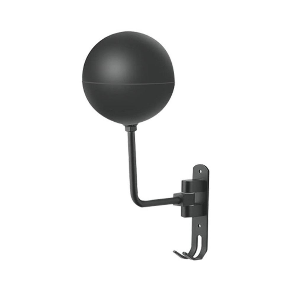 Wall Mounted 180° Rotation Helmet Hanger Space Aluminum Helmet Display Rack  Garage Organizer
