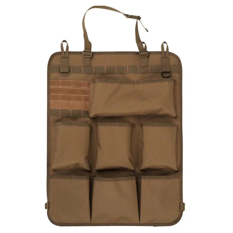 Autostoel Opbergorganizer Opbergtas voor Achterbank Tactische Camo Hangtassen Auto Opbergen Opruimen Zak Interieuraccessoires