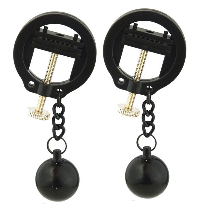 Heavy Hardware Butterfly Black Nipple Clamp Crab Butterfly Correction Physiotherapy Nipple Clamp Mei Mei Clip Abuse Milk Metal Nipple Clamp Nipple