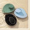 1Pcs Home Hair Washing Tool Leaf Hair Wash Massage Brush Scalp Cleansing Massage Shampoo Comb Hair Brush