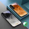 Ink Wash Connotation Blue For Samsung Galaxy S26 Ultra S20 FE S21 S22+ S23 Plus S24 Ultra 25 Edge  For Magsafe Glass Phone Casee
