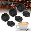 Wiederbefüllbare Kaffeekapsel mit 51-100 ml Fassungsvermögen, Kaffeefilter-Set für Dolce Gusto Kaffeemaschinen