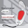 Quick-Dry Red Fingerprint Ink Pad for Office & Financial Use