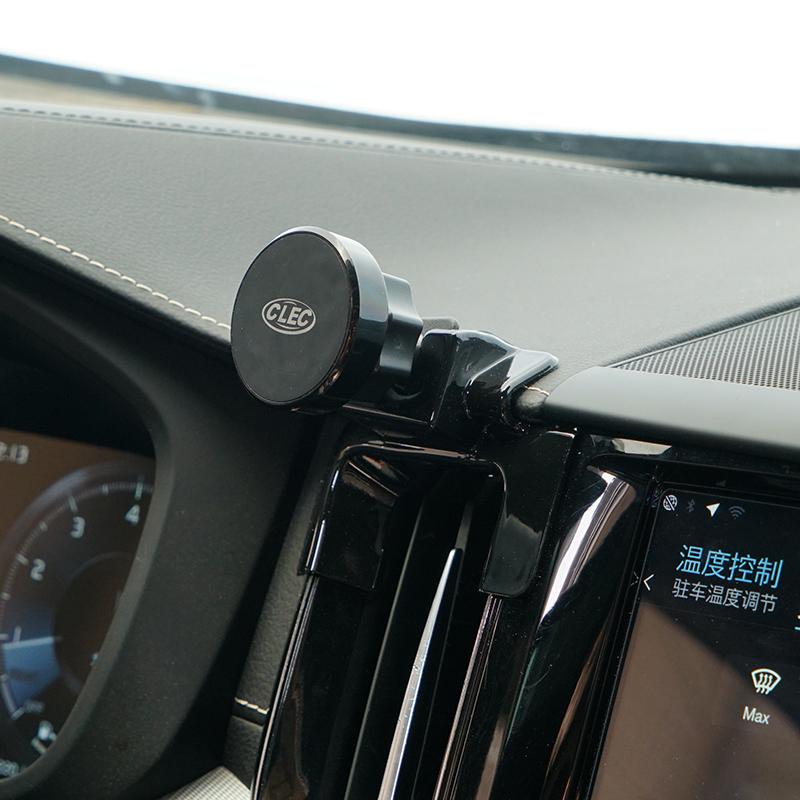 Magnetic car phone holder GPS holder mobile phone cradle clip air vent mount bracket for Volvo XC60 2018