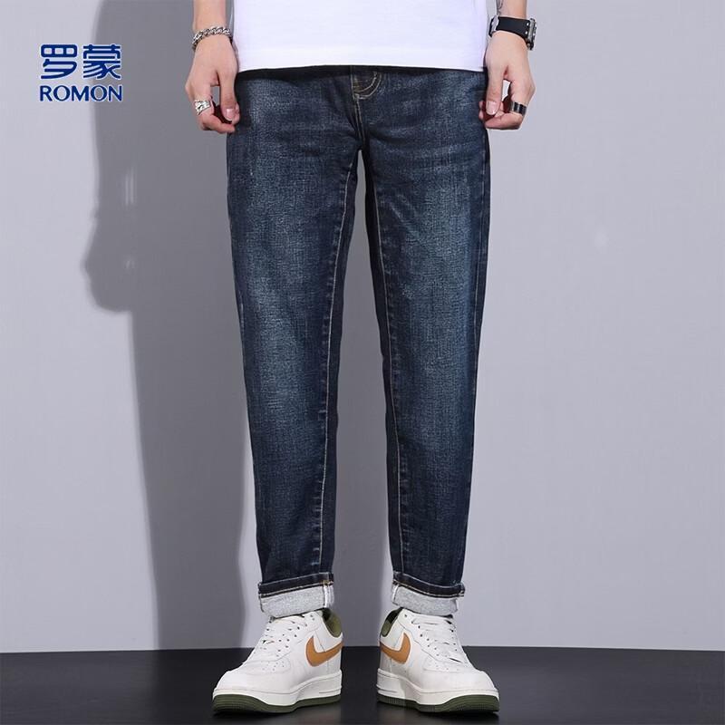 Romon Men s Straight-Leg Jeans 35
