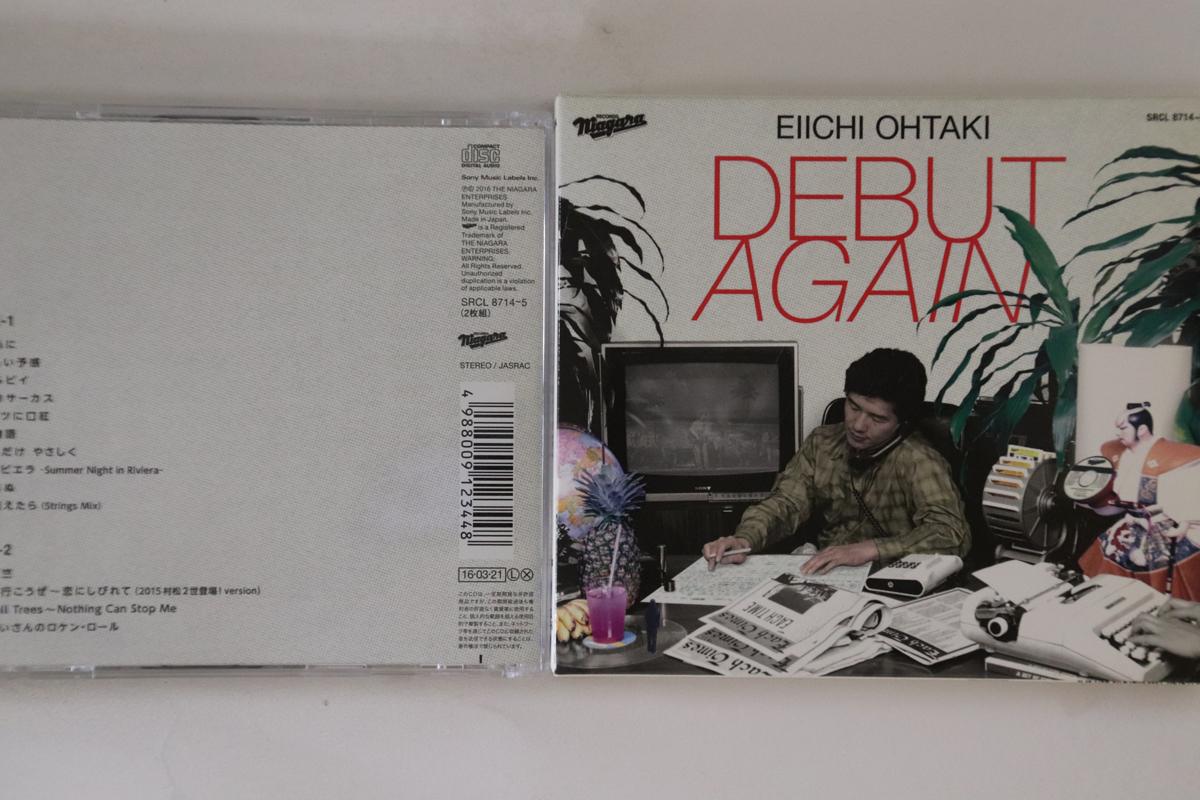 

CD EIICHI OHTAKI - Debut Again SRCL87145 Niagara 2016 Japan Japanese Pop/Rock Used