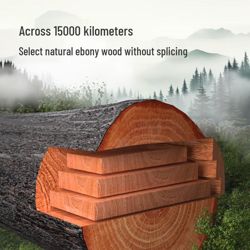 Deska do krojenia z grubego litego drewna wenge