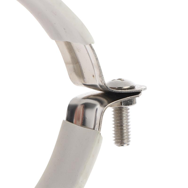 2Pcs Fastener Hardware Round Hose Clamp Pipe Fitting Nut Hoop Suspension Pipe Holder Expansion Screw