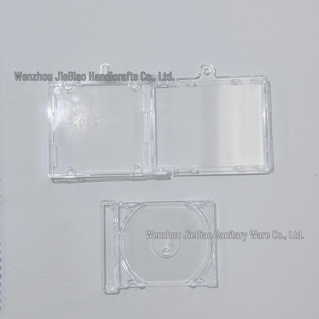 Acrylic Mini CD Case NFC Keychain Star Pendant DIY Merchandise