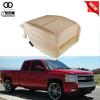 For Chevy Silverado 1500 2500 3500HD 07-14 Driver Bottom Beige Cloth Seat Cover