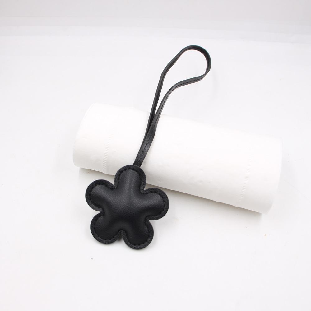 New Festival Flower Leather Hanging Rope Knotting Miu Luggage Clothing Accessories Hanging Accessories Decoration Cherry Blossom Pendant
