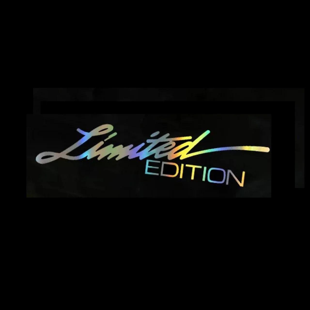 

Мотоцикл ОГРАНИЧЕННЫЙ ВЫПУСК наклейки на автомобиль креативные английские буквы виниловые наклейки мода кузов автомобиля стекло светоотражающая наклейка декор