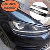 2 Pièces Autocollant de Couvercle de Réglage de Phare de Voiture Pour Volkswagen VW GOLF 7 MK7 GTI Sourcils de Phare Accessoires
