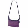 MONTBELL 0.9L UL MONO Nylon Crossbody Bag, Shoulder Bag Trumpets Unisex Eggplant Color