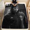 Michael Olise Printed Flannel Blanket, Soft Throw for Bedroom Sofa, Washable,soccer Fan Merchandise, Great Gift.