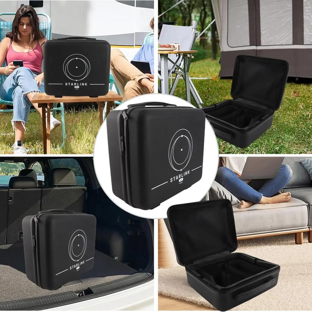 Hard Protective Carrying Case for Starlink Mini Kit Waterproof Luggage Storage Bag Protection Bag Anti-scratch Travel Case