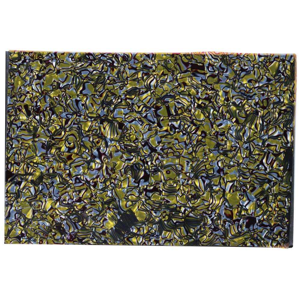 

White x 43cm Guitar Pickguard with Scratch Plate and Backplate for Electric Guitar and Bass 28.5cm 3-Layer