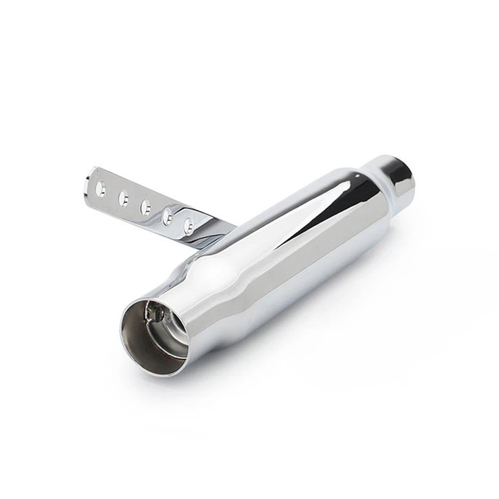 Silenziatore Universale per Scarico Moto Retro Vintage Classico Cromato Escap Moto per cg125 sr400 cb500 vt500 CM300 500 Cafe
