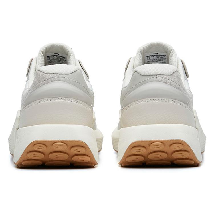 New Anta Icing Cushioning Anti-Slip And Wear-Resistant Low-Top Sports Casual Shoes Women's White Gray Blue Brown 922358856-5