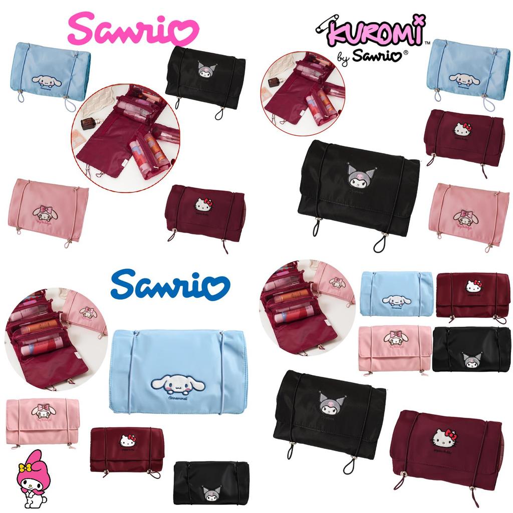 Kuromi Detachable Waterproof Travel Makeup Bag With Large Capacity For Women And Men
