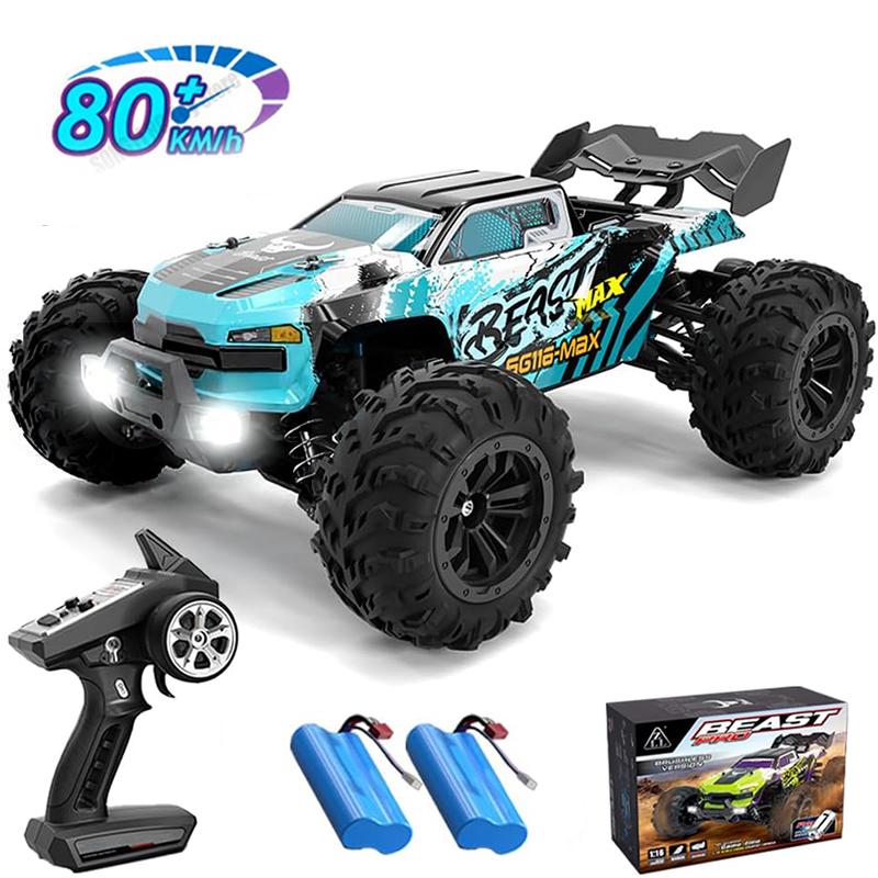 SG116MAX 80KM/H High Speed RC Car Brushless 4WD Off-Road Drift Remote Control Car 1:16 Professional Racing Cars SG116PRO 40KM/H