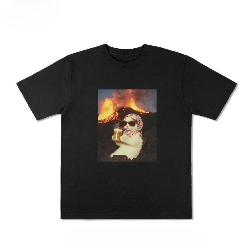 

Yeah I m Into Fitness Funny Dog Pure Cotton Short-sleeved T-shirt for Men and Women 4XL