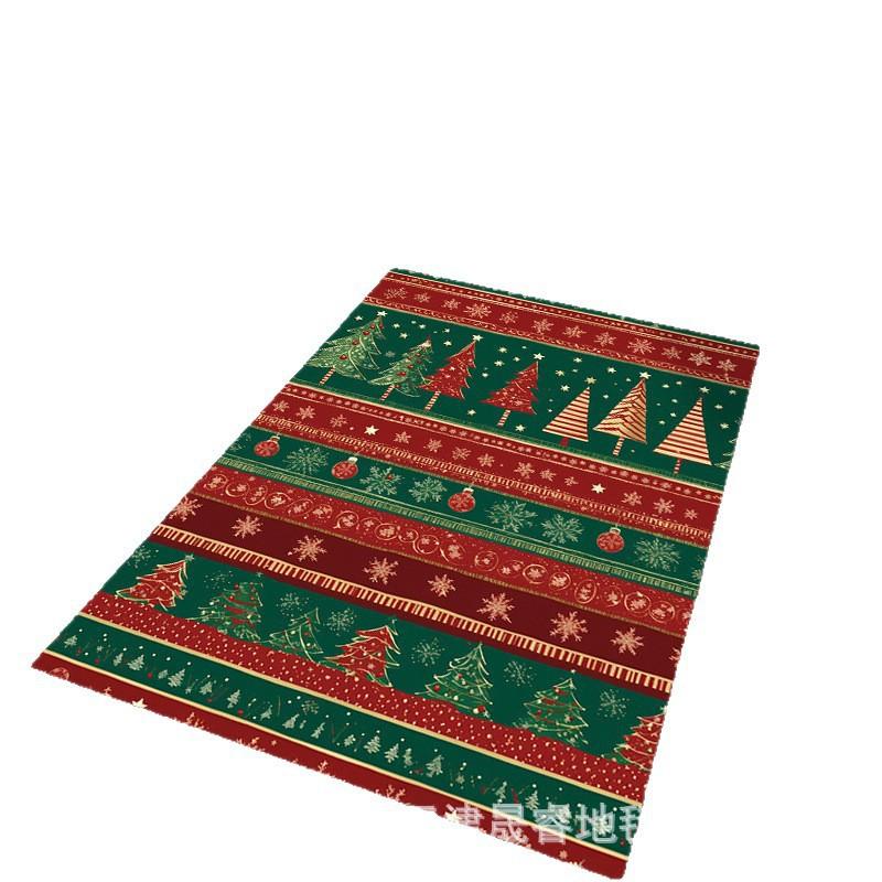 Gaming Room Rug Chair Mat Floor Protection Non-Slip Geometric Crystal Velvet Carpet Living Bedroom Study